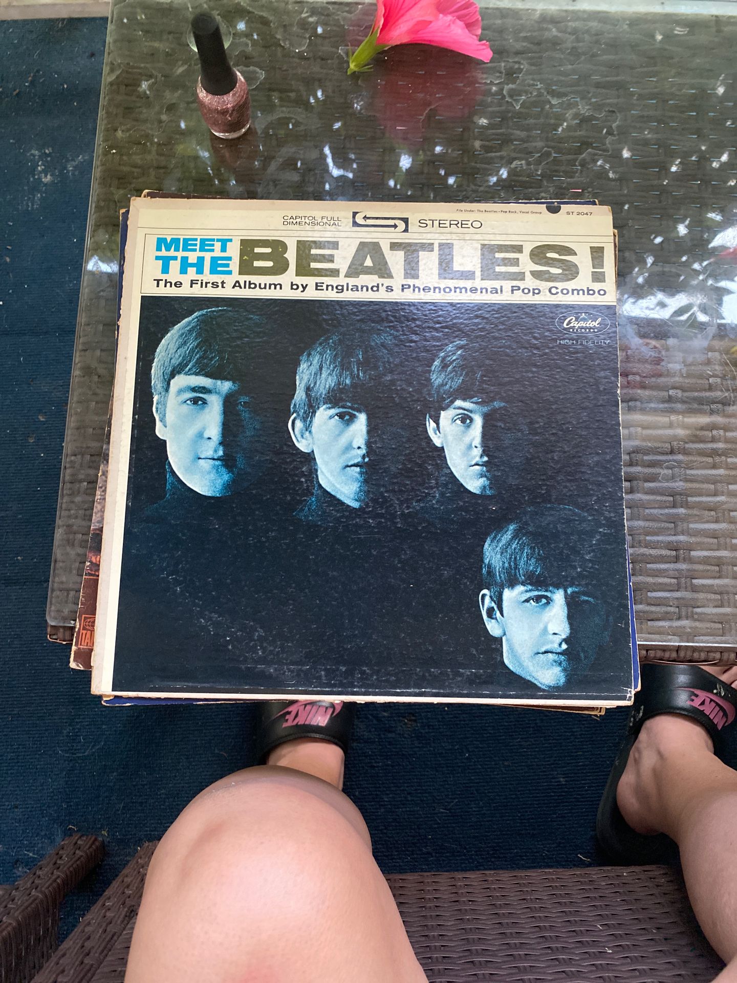 Meet the Beatles LP album