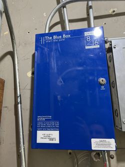 The Blue Box Lighting Control Is With Silverbullet Sub Branch Circuit 