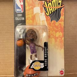 RARE NEW Mattel NBA Jams Kobe Bryant 1998 Action Figure Sealed