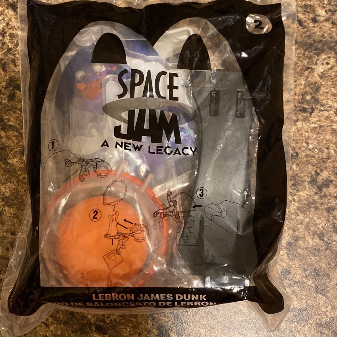 Lebron James McDonald's Space Jam Happy Meal Toy #3 Sealed 2021 for Sale in  Corp Christi, TX - OfferUp