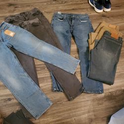 Men's 34x32 Lucky Jean's, Levi's, Weatherproof