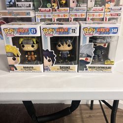 naruto funko pops
