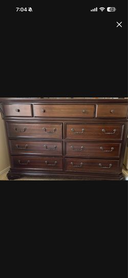 Cherry wood dresser