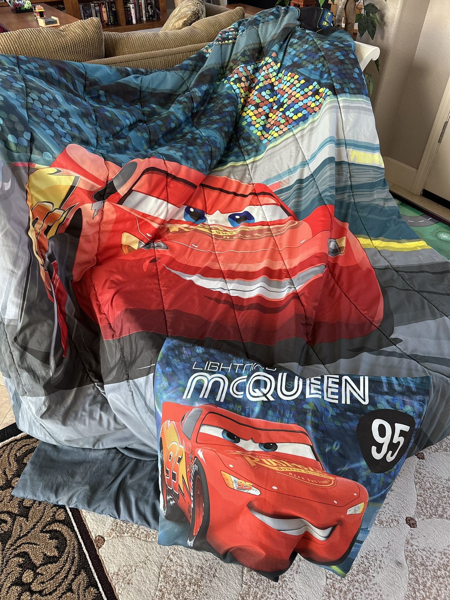 Lighting McQueen Comforter & Pillowcase