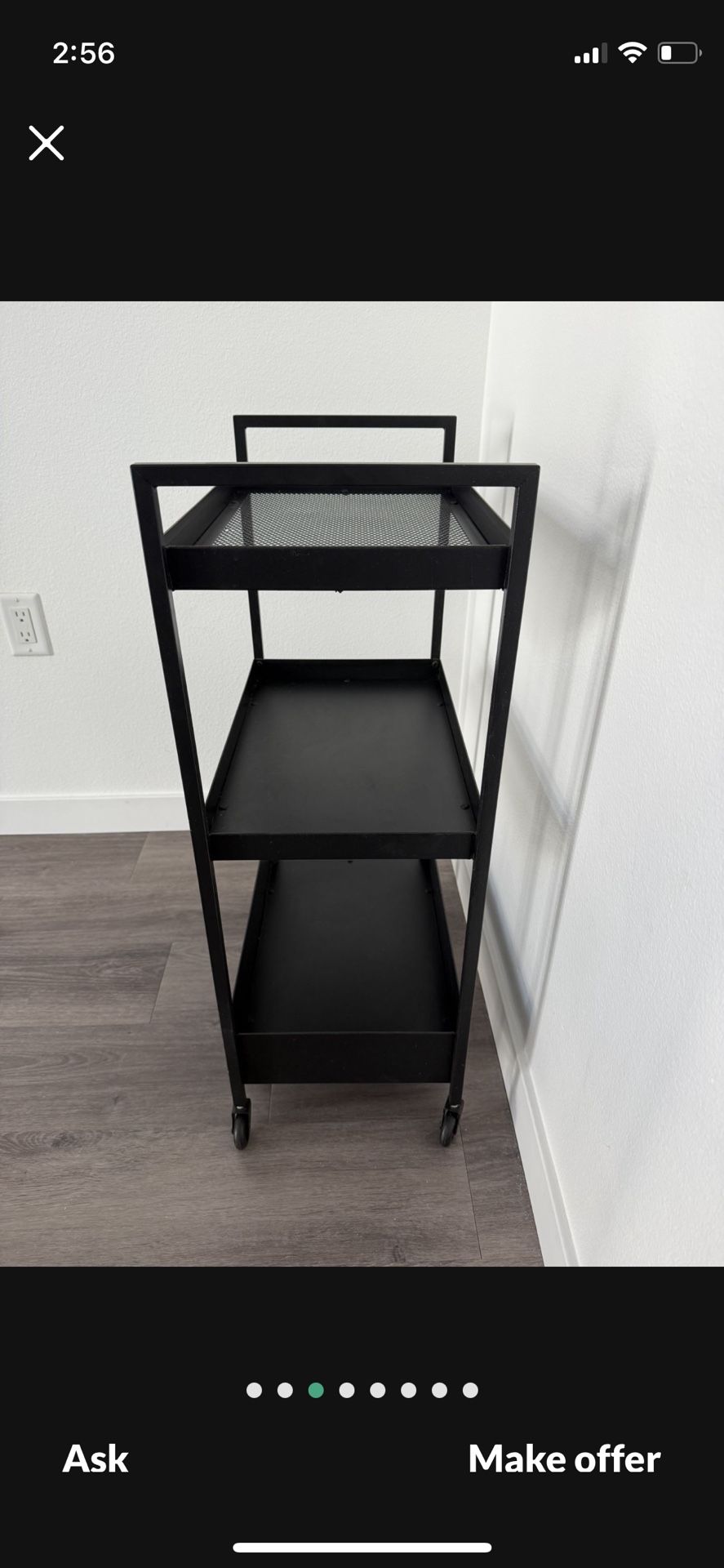 Metal Black Cart