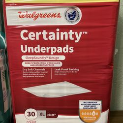 NEW Disposable Bed Underpads – XL Incontinence Pads