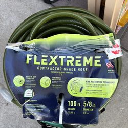 Flexon 5/8 in. x 100 ft. Contractor Grade Hose with Guard & Grip