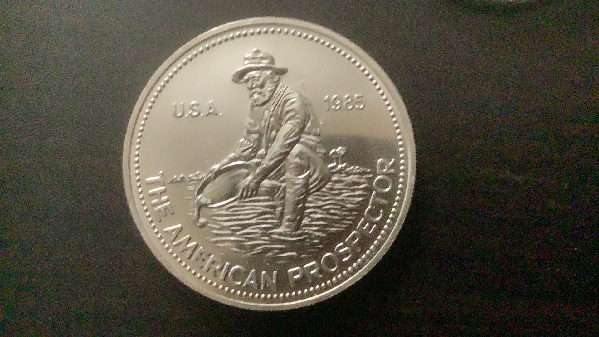 America Prospector 1 Troy Ounce Of .999 Fine Silver