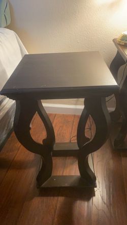 Two side tables