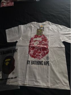 Pink Bape shirt