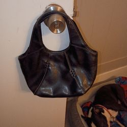 Little Black Leather Purse