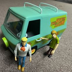 Scooby Doo Mystery Machine Toy (2000) 