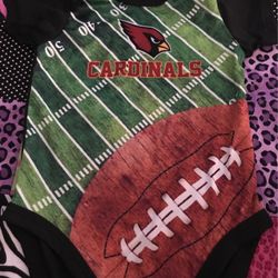 NFL Cardinals Onesie 3-6M