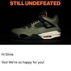 Undefeated x Air Jordan 4 Retro 2025