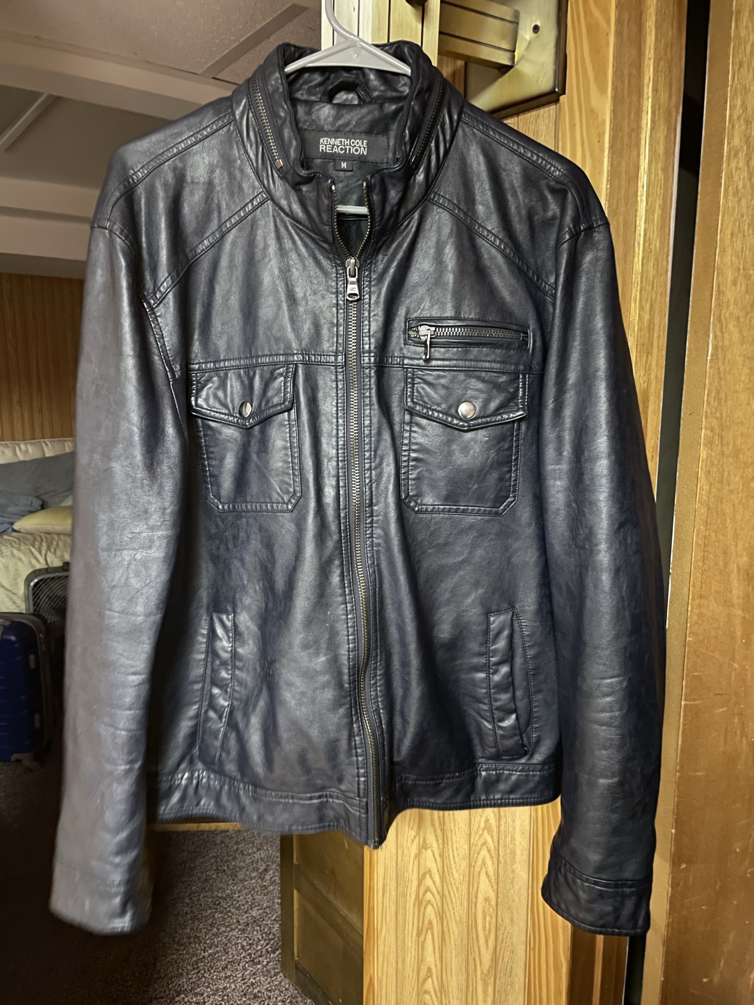Leather Kenneth Cole New York Jacket