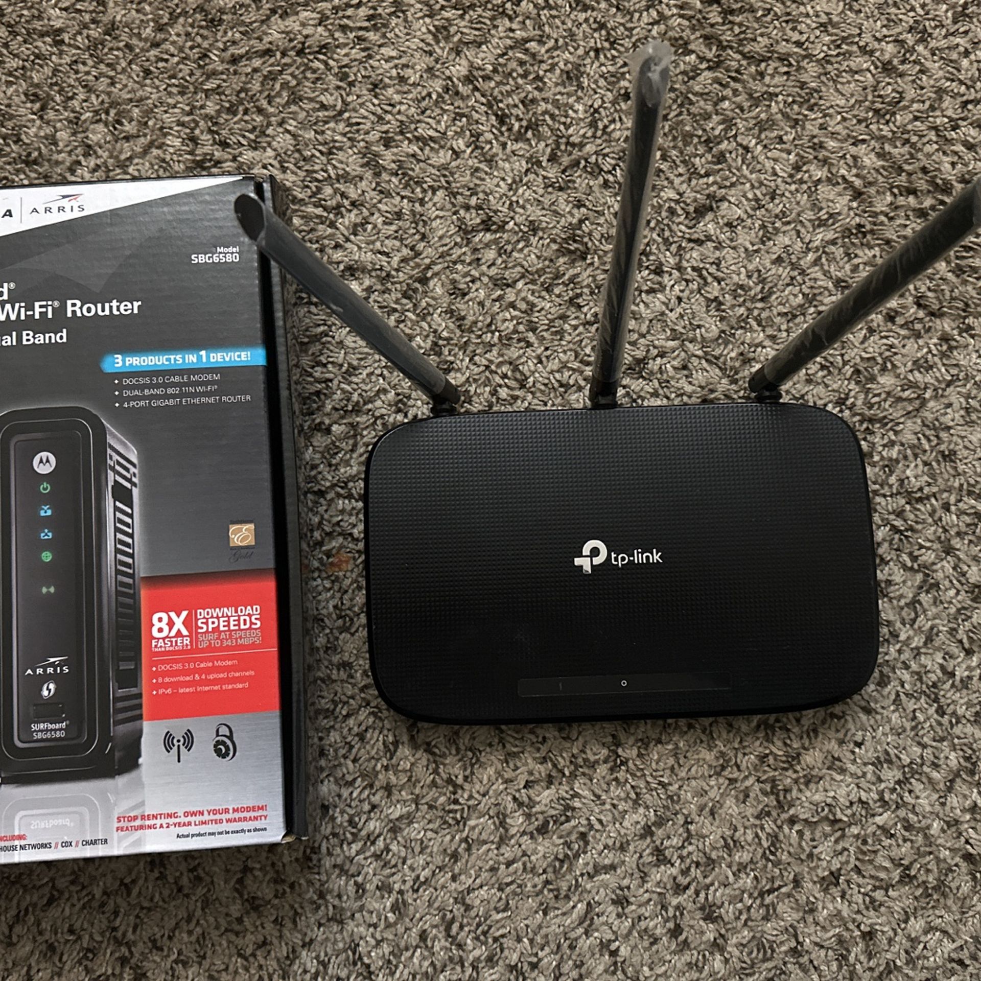 Arris Modem and TP-Link Wifi