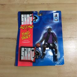 KENNER NBA SHAQ ATTAQ KING OF THE PAINT SHAQUILLE O'NEAL TOY ACTION FIGURE