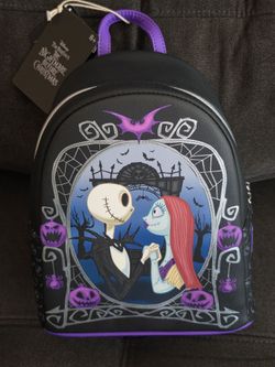 Loungefly x Disney Nightmare Before Christmas Mini Backpack New with Tags