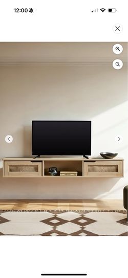 Floating tv stand
