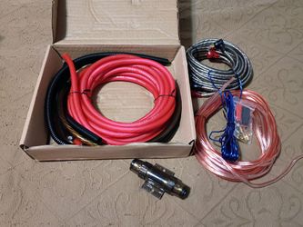 SET CABLES FOR AMPLIFIER CAR INSTALLATION