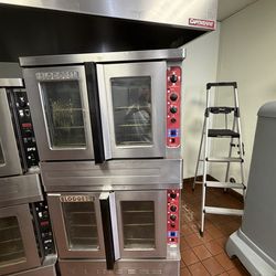 2 Double stack convection ovens (4 ovens total) commercial