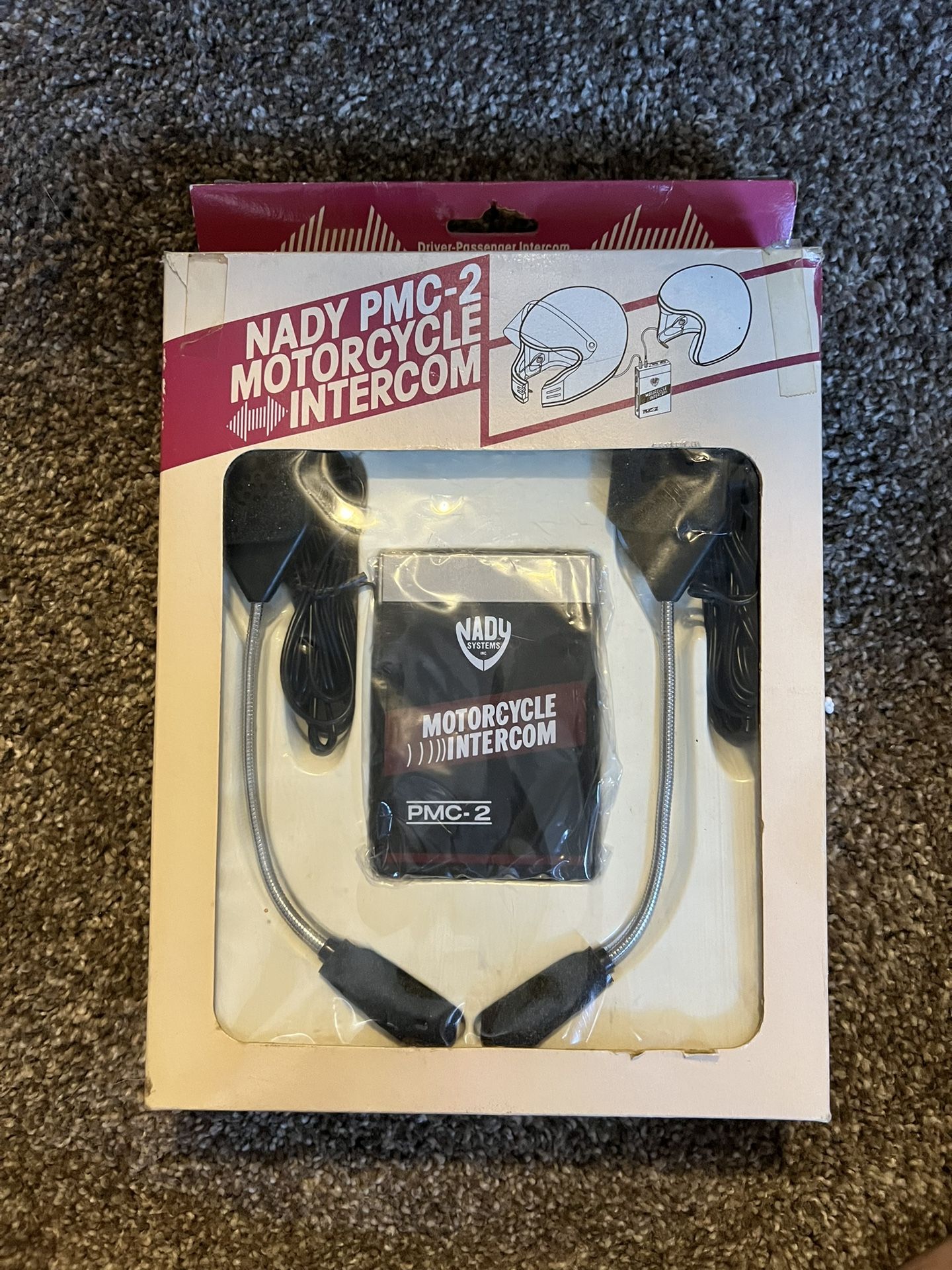 Vintage Nady PMC-2 Motorcycle Intercom