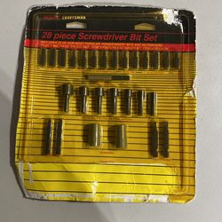 Craftsman  28 Piece Screwdriver Bit Set 
