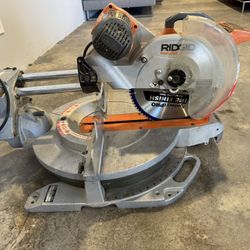 🪚 RIDGID 12” Sliding Compound Miter Saw 