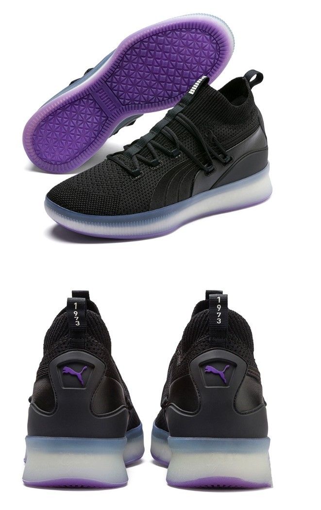PUMA Clyde Court Purple Glow Size 10.5 US.