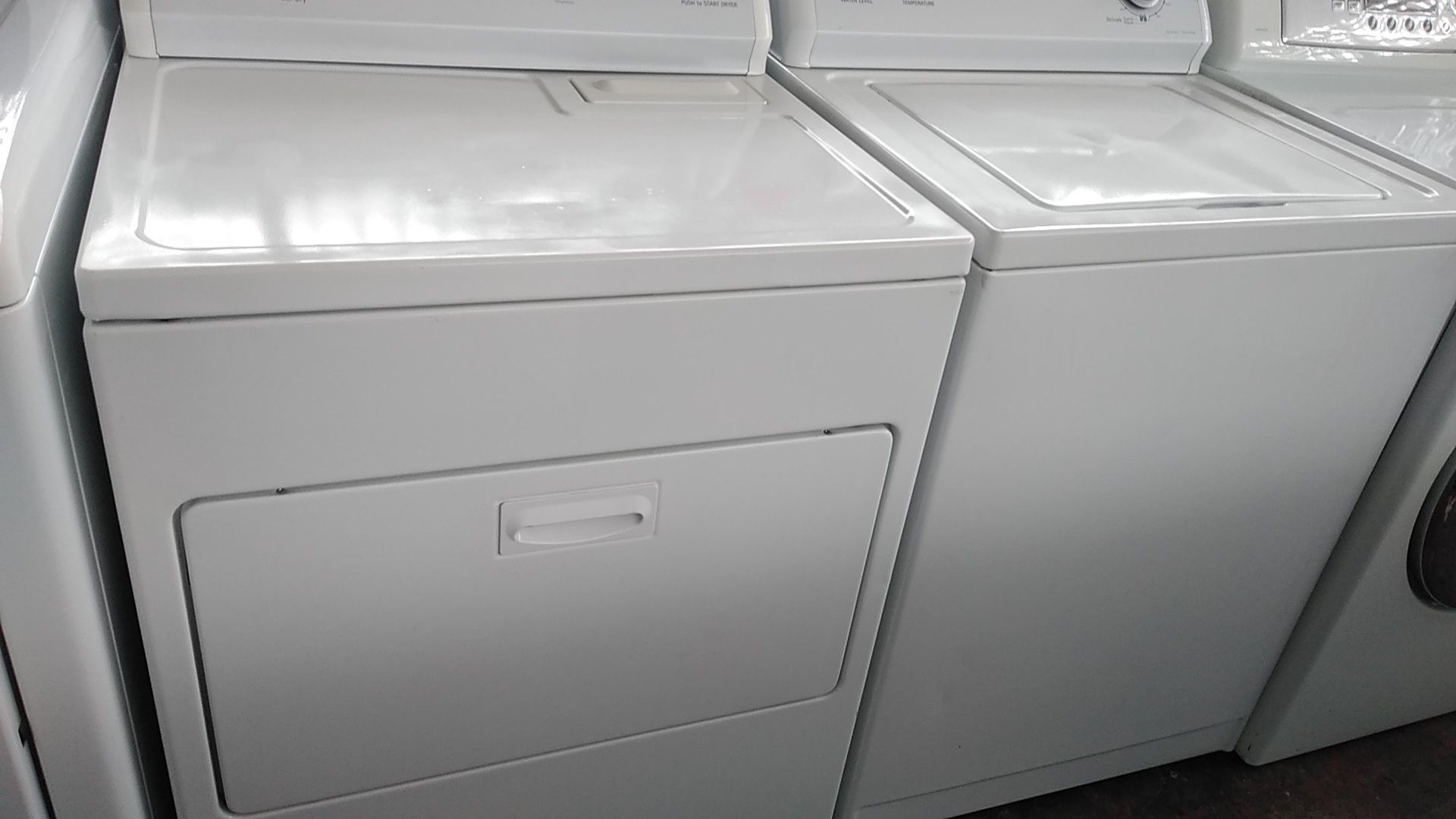 Kenmore washer and dryer