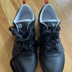 New Y-3 Yohji Yamamoto Adidas ART Black Casual Designer Sneaker G17514 size 9