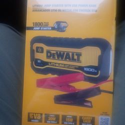 Dewalt 1800 Jump Starter