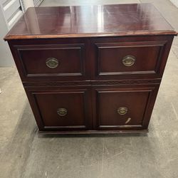 Wooden Cabinet With Shelves