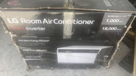 Smart Wi-Fi  LG LW1817IVSM 18000 BTU Window Air Conditioner with Inverter, 230V