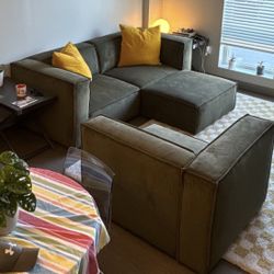 Shonnard Sofa with Ottoman and Extra Piece