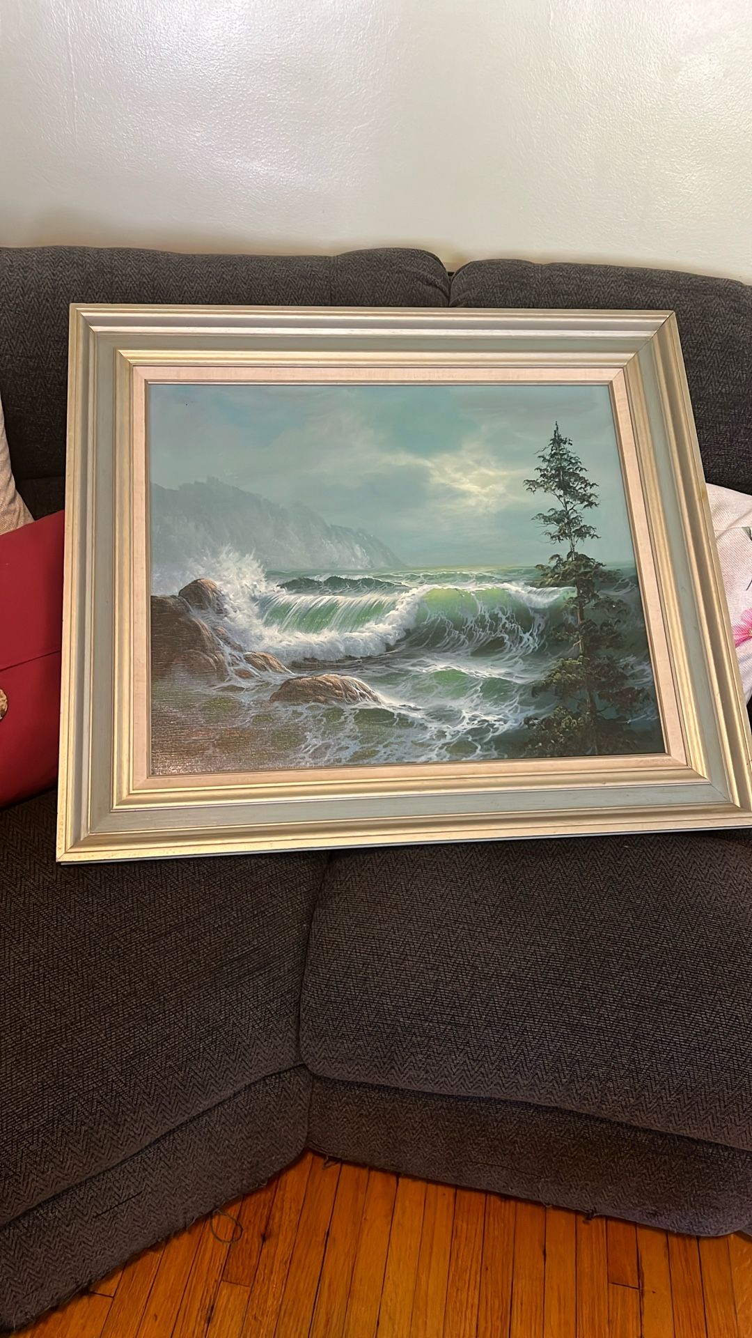 Waves Oil Painting By Mike Mayson 20x24