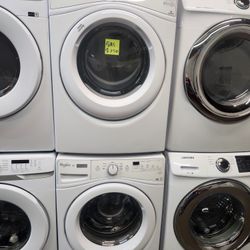 SET WHIRPOOL WASHER AND DRYER ELECTRIC 