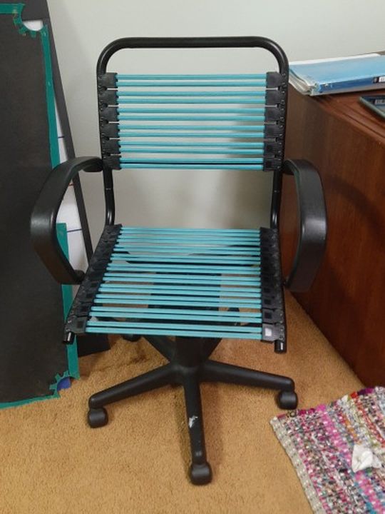 Bungee Office Chair Light Blue
