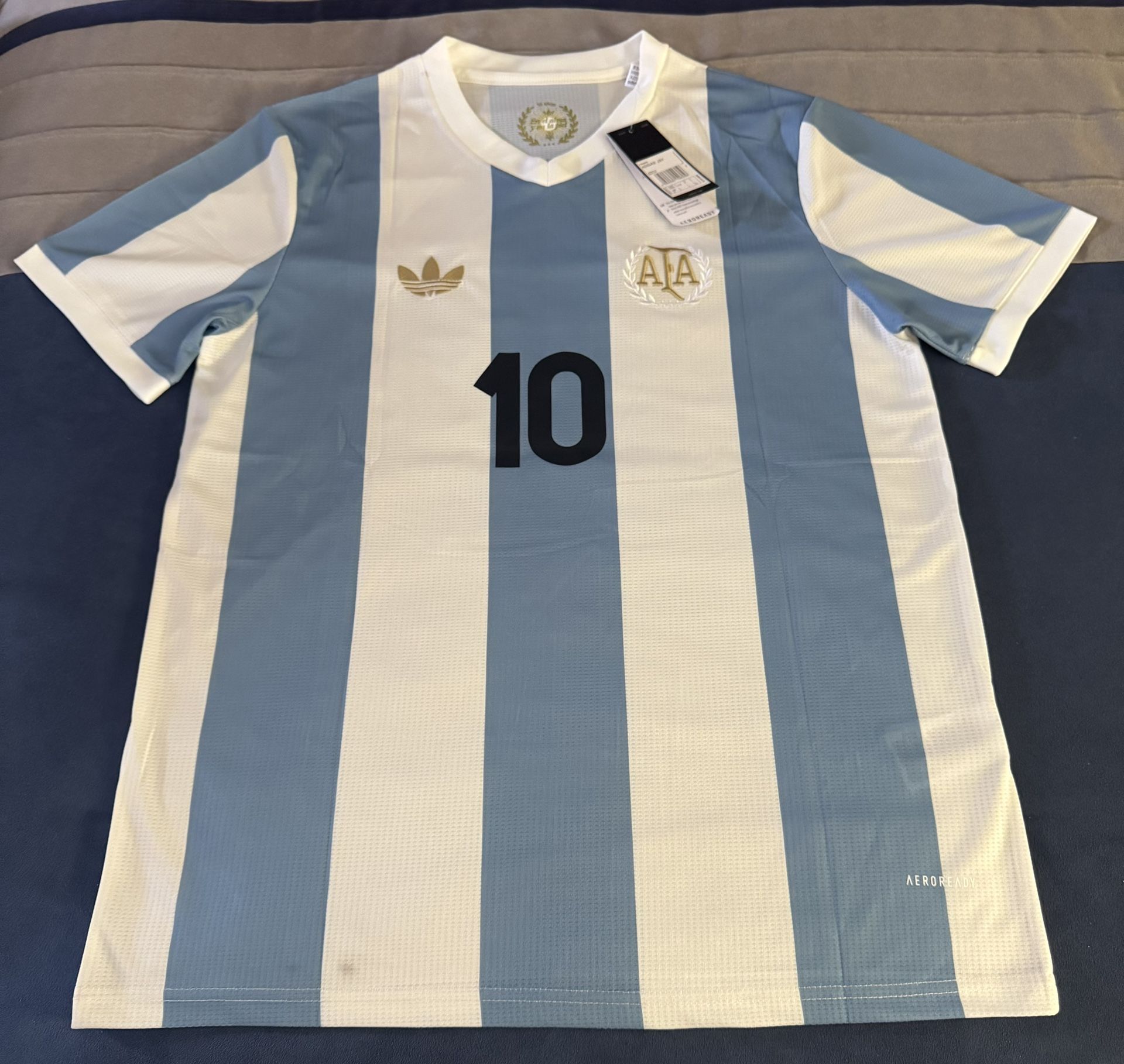 Messi Argentina National Team Adidas Jersey Large