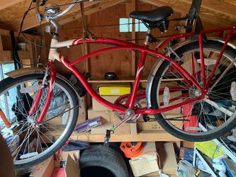 Beach cruiser bike