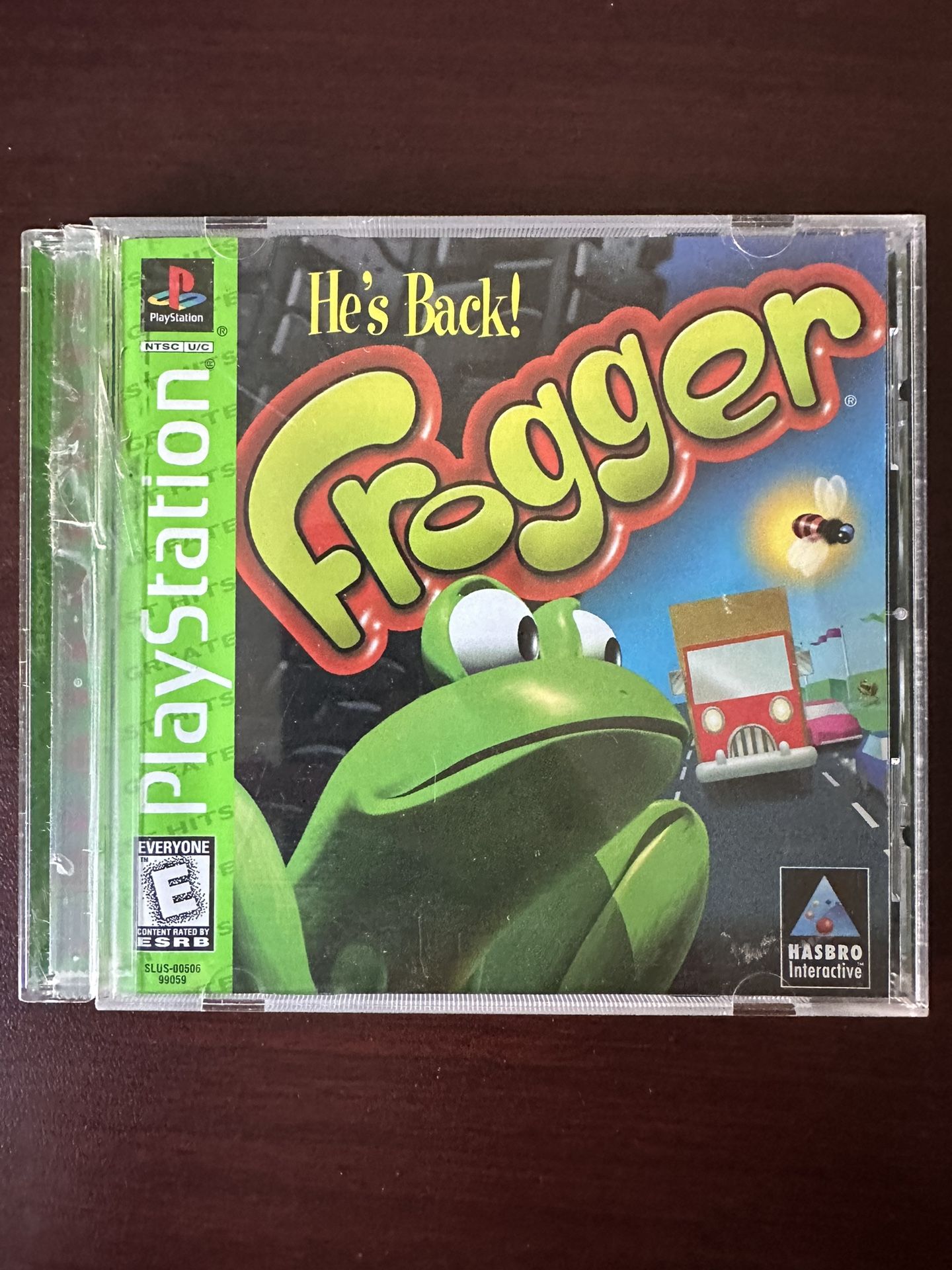 Frogger for PlayStation 1 with manual