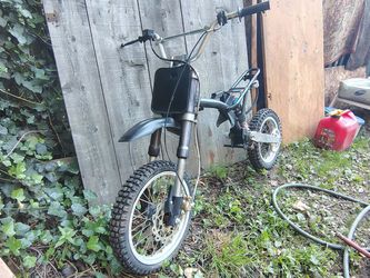 Custom Pit Bike Roller / Frame Project – Heavy Duty Suspension & Brakes