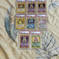 Vintage Holo’s Psa 7-8