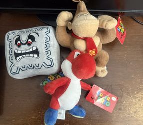 Super Mario Plushies