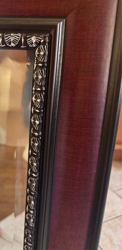 Vintage cherry oak mirror (moving sale)
