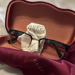 GUCCI CLEAR LENSE GLASSES