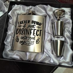 I Never Drink....