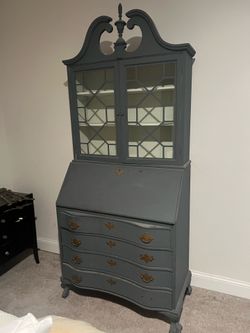 Antique Secretary Desk with Hutch