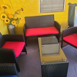 Wicker Patio Set