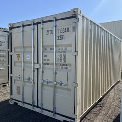 20 FOOT 1-TRIP NEWER SHIPPING CONTAINER